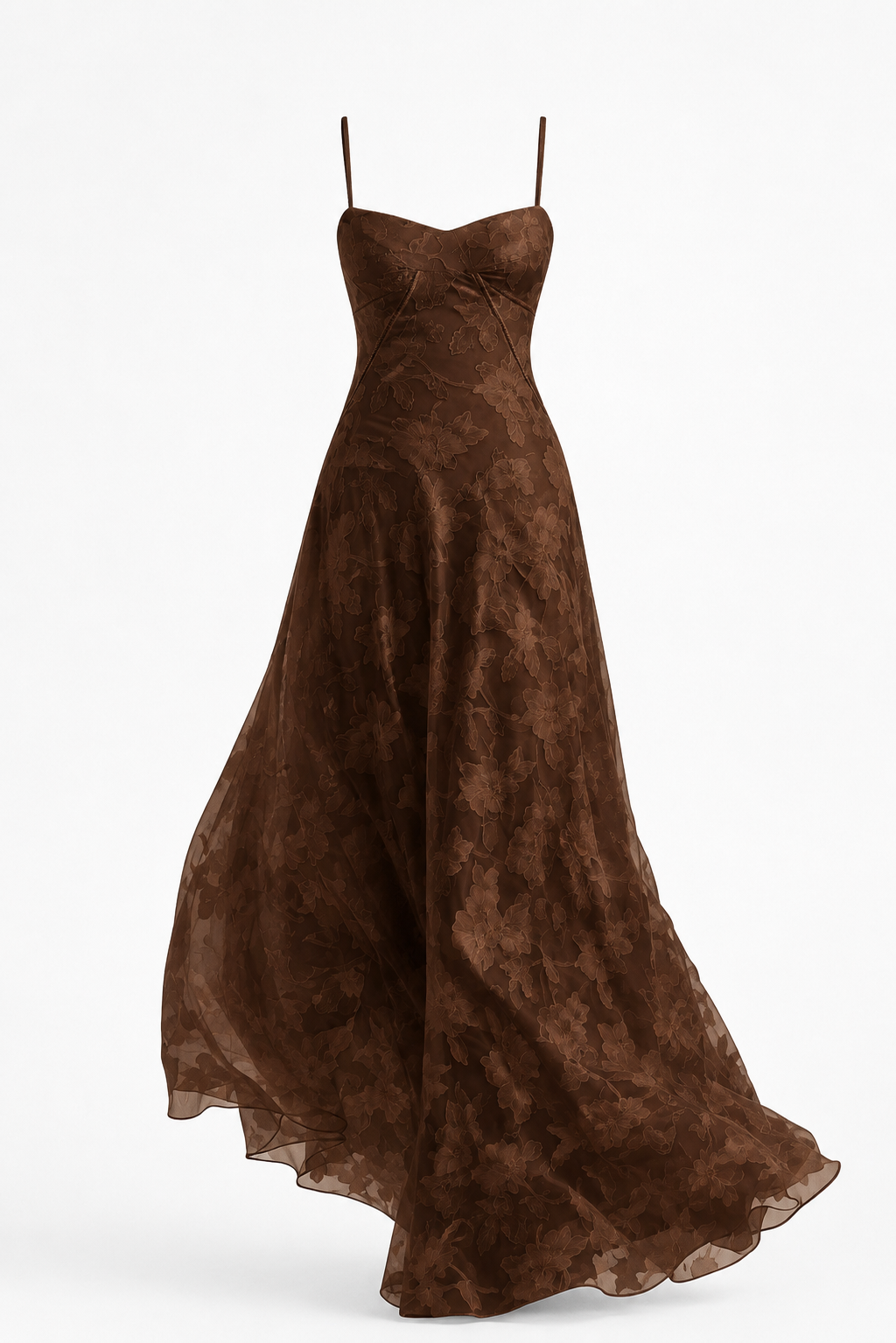Lace-Up Maxi Dress
