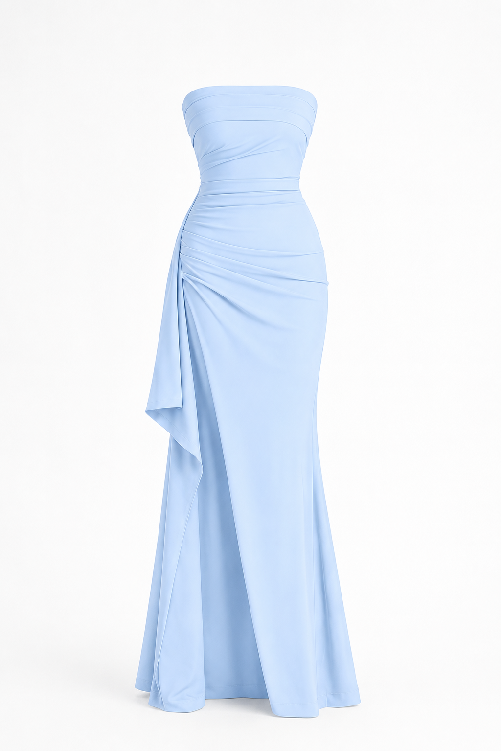 Off Shoulder Slit Maxi Dress