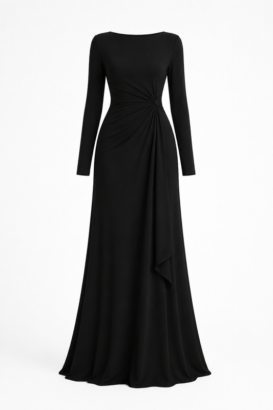 Black Midnight Maxi Dress